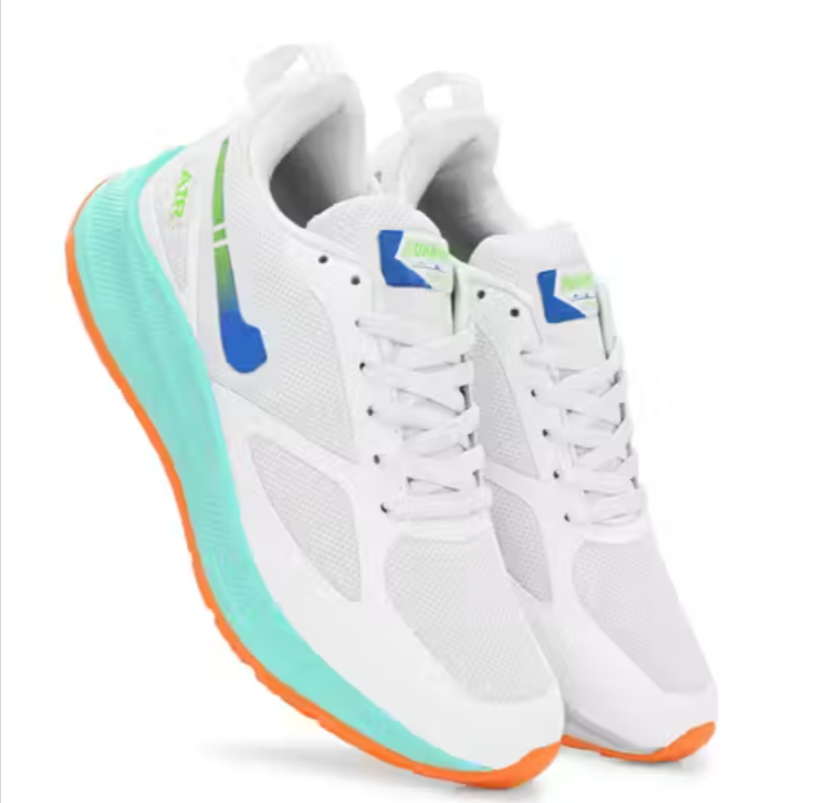 Birde Men’s Flyknit Memory Foam Sports Running & Gym Shoes