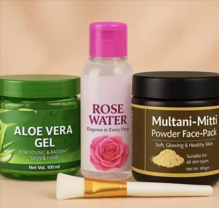 Stay Cool & Fresh This Summer with Natural Multani Mitti Face Care Kit