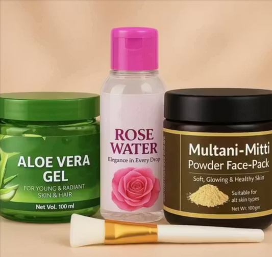 Stay Cool & Fresh This Summer with Natural Multani Mitti Face Care Kit